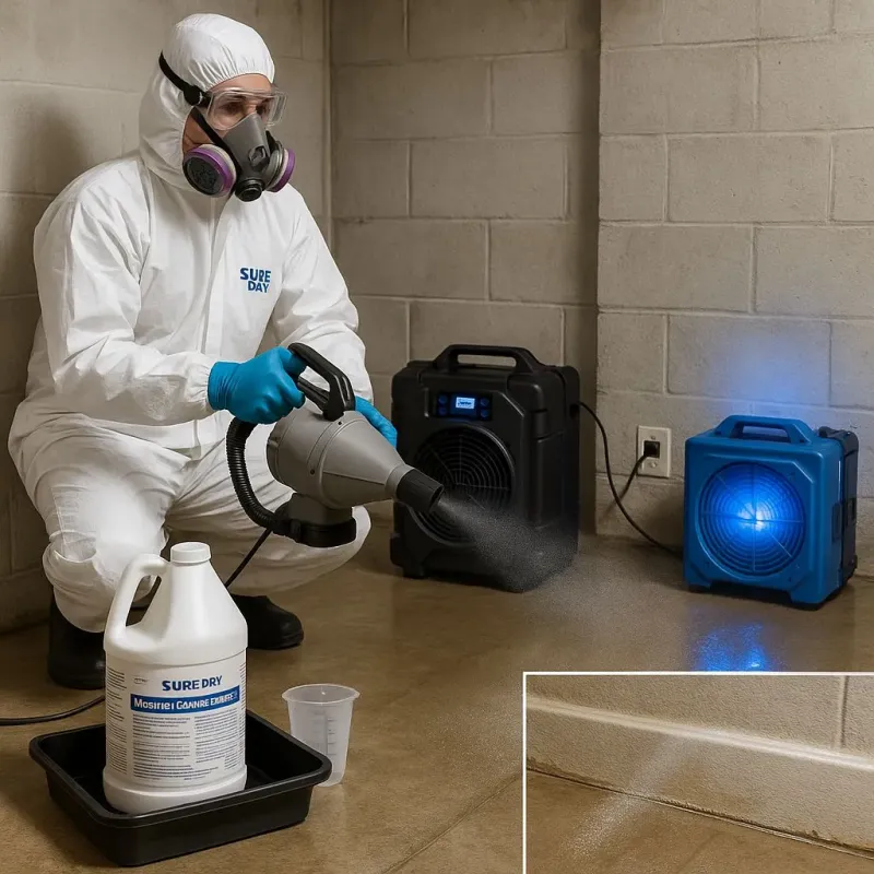 Sanitization and Odor Removal process in Prosser, WA