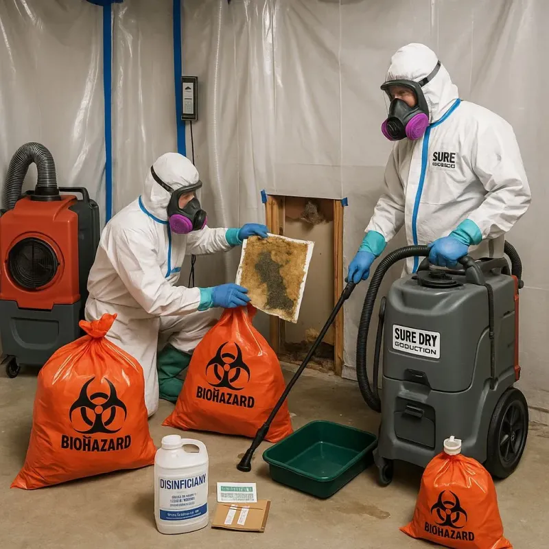 Contaminated Water Handling Protocols process in Prosser, WA